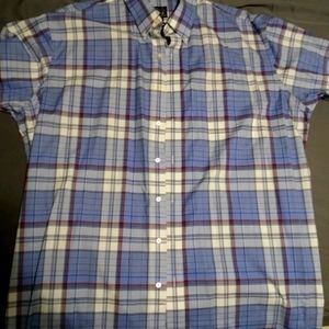 Men's short sleeve button down
